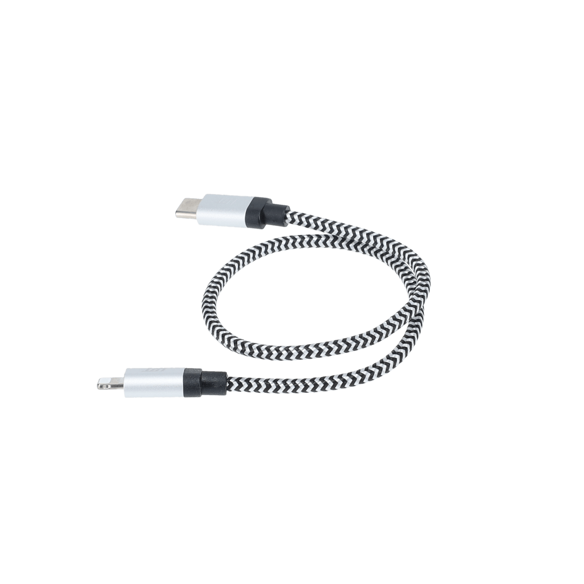 1 ft Braided Cable (USB-C to Lightning Cable)