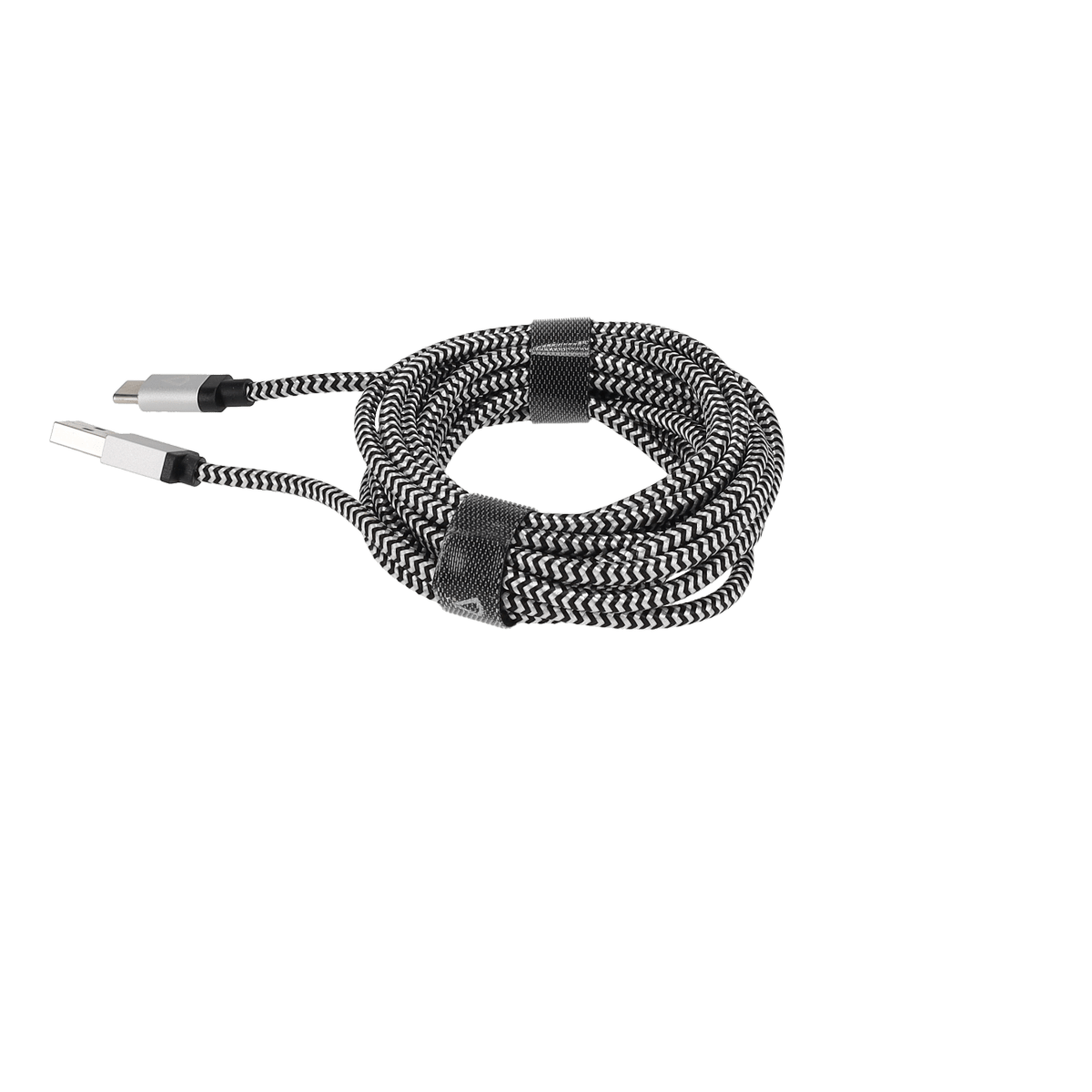 10 Ft. Braided Cable (USB-A to USB-C Cable)