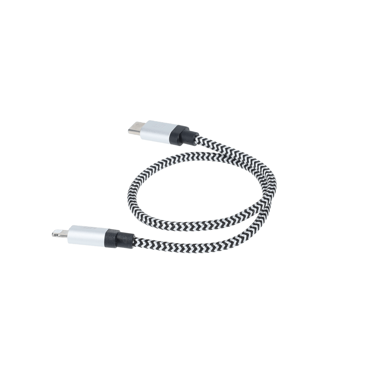 1 Ft. Braided Cable (USB-C to Lightning Cable)