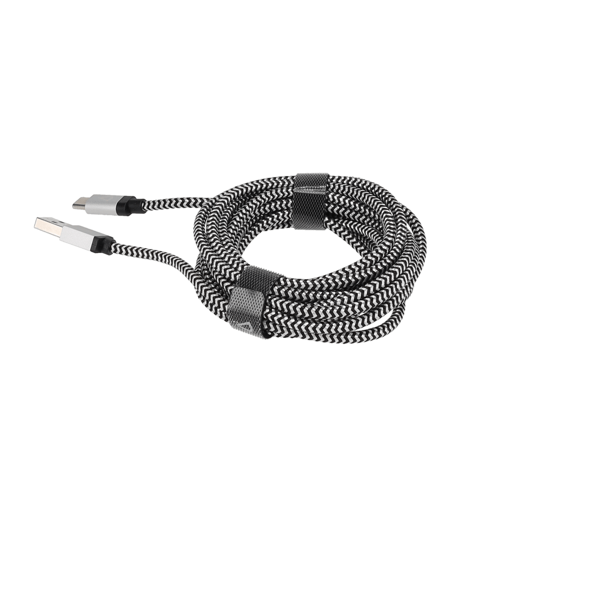 10 Ft. Braided Cable (USB-A to USB-C Cable)