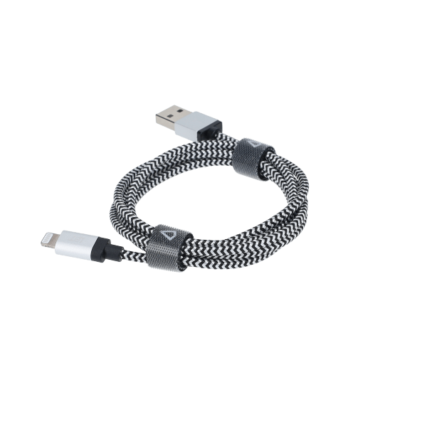 4 Ft. Braided Cable (USB-A to Lightning Cable)