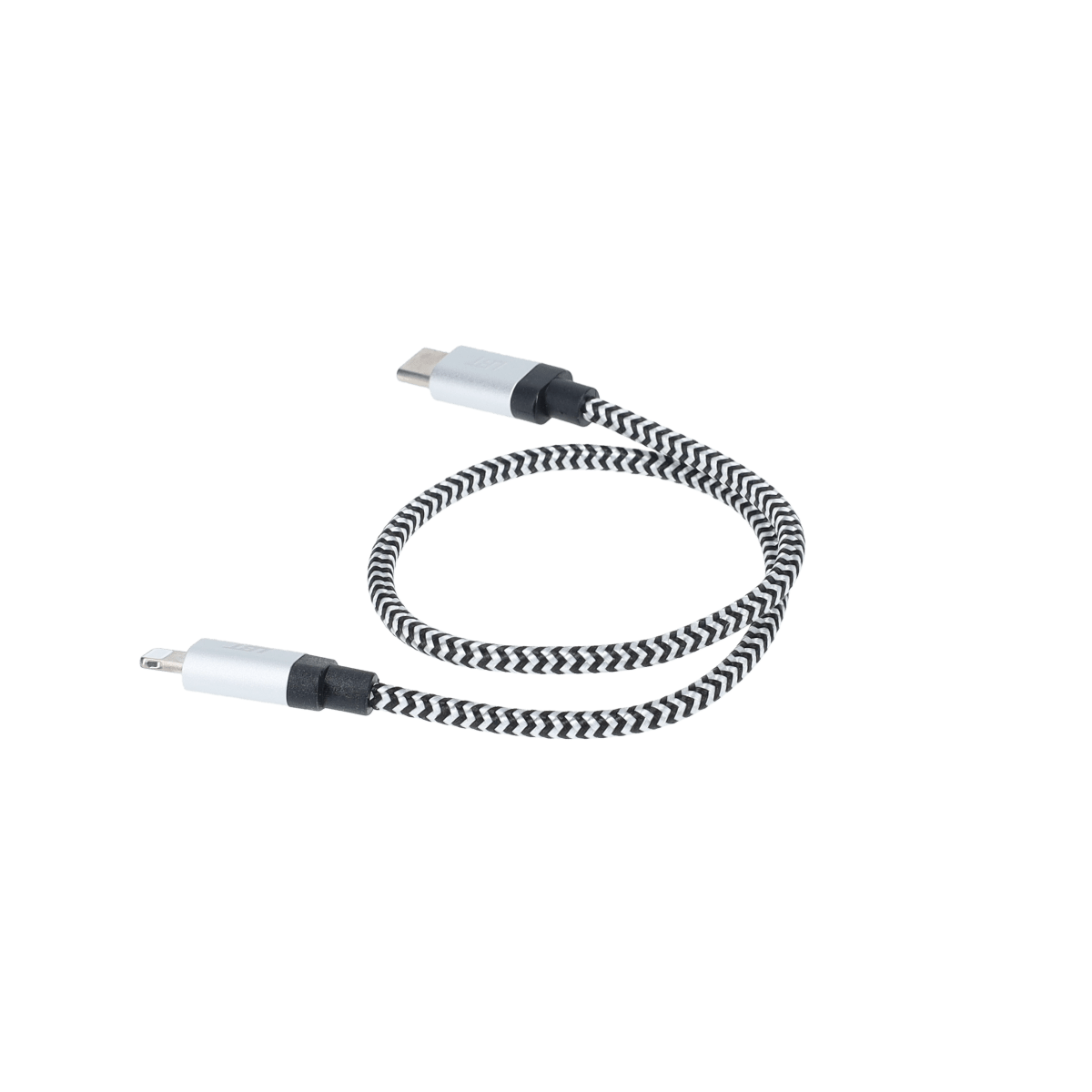 1 ft Braided Cable (USB-C to Lightning Cable)