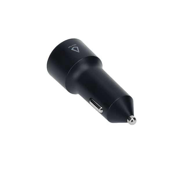 20W Dual Port Car Charger with 4ft Cable (USB-C to C)