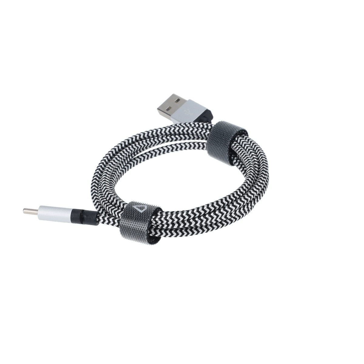 4 Ft. Braided Cable (USB-A to USB-C Cable)