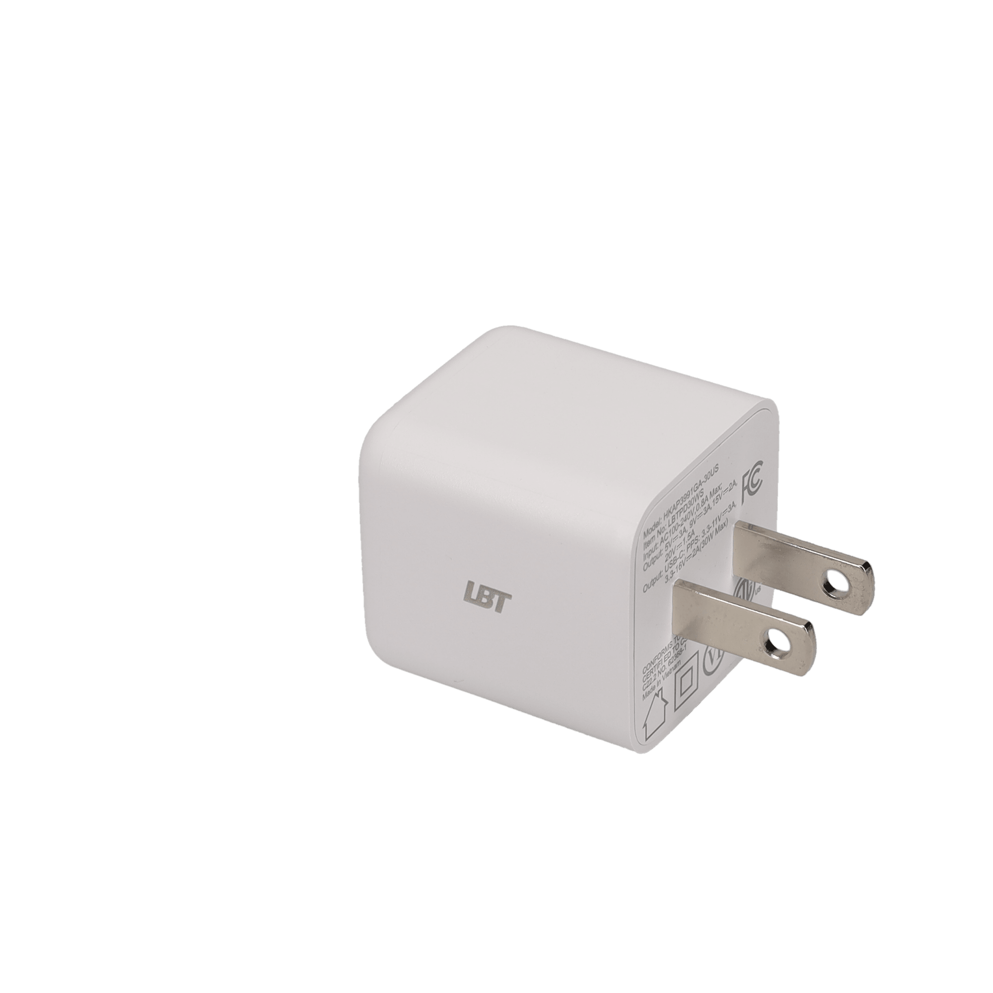 30W GaN PD Mini Wall Charger (GRS)