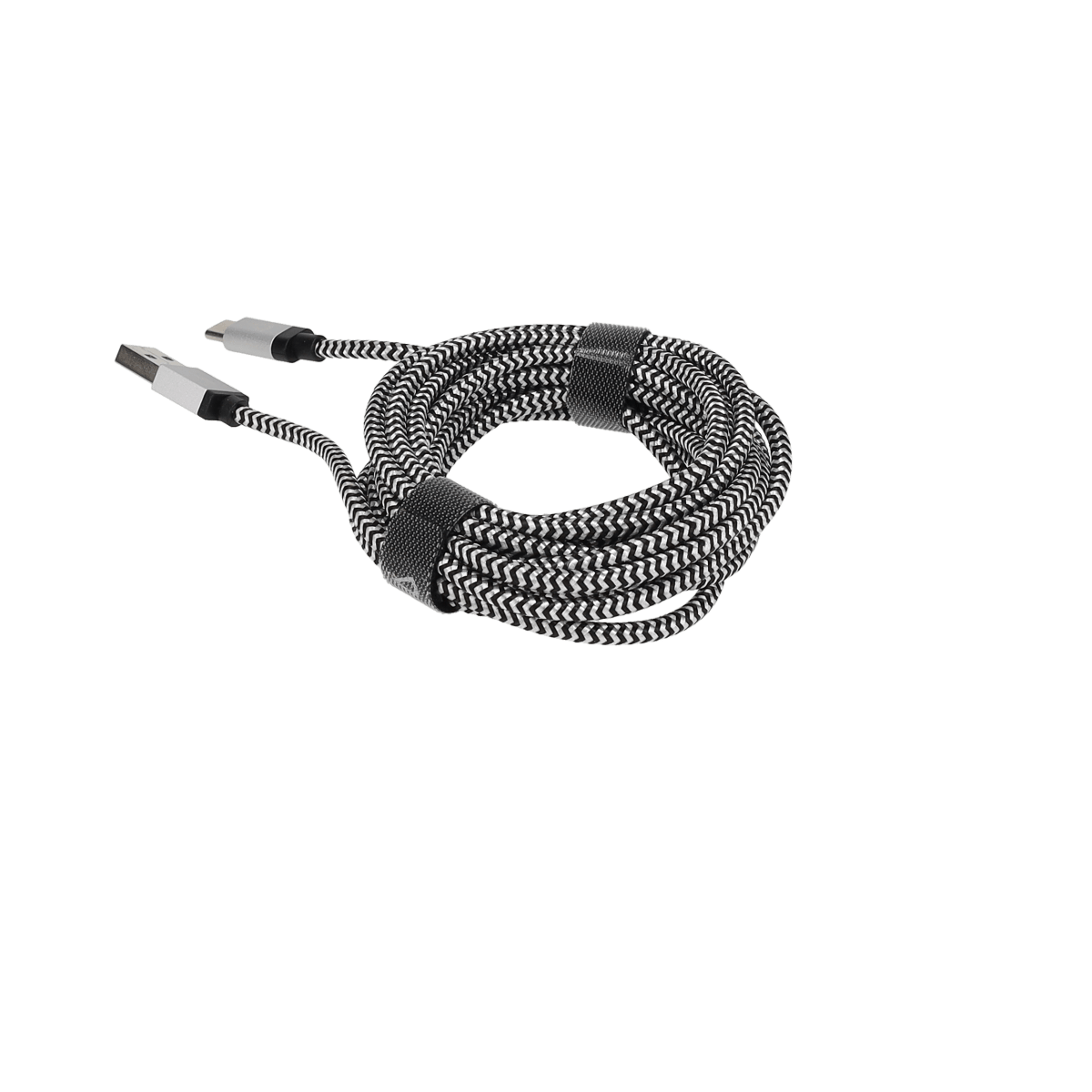 10 Ft. Braided Cable (USB-A to USB-C Cable)