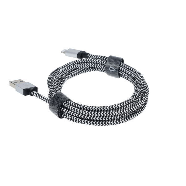 7 Ft. Braided Cable (USB-A to Lightning Cable)