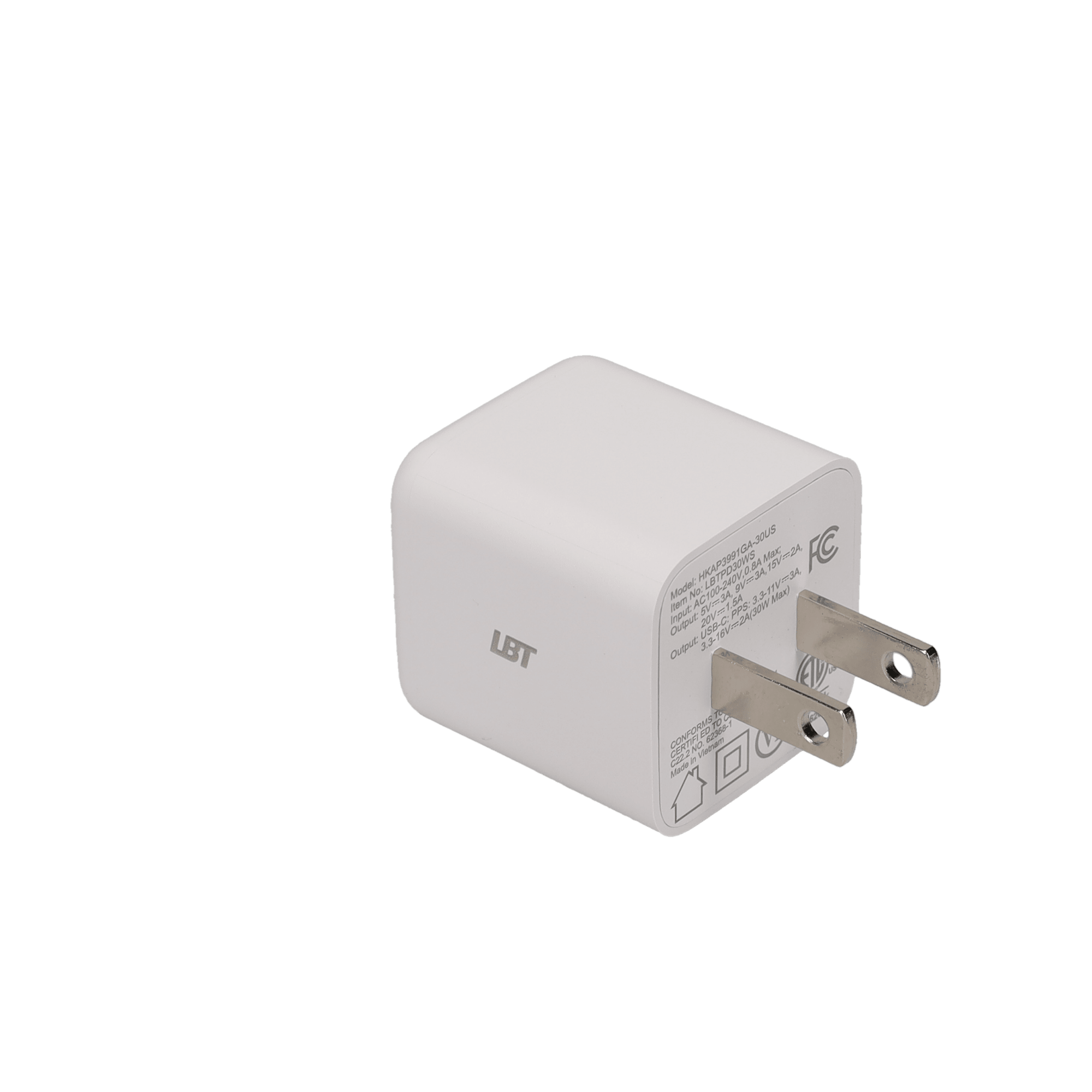 30W GaN PD Mini Wall Charger (GRS)