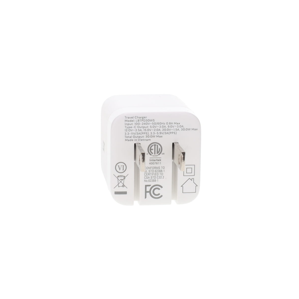30W GaN PD Wall Charger (MiNi)