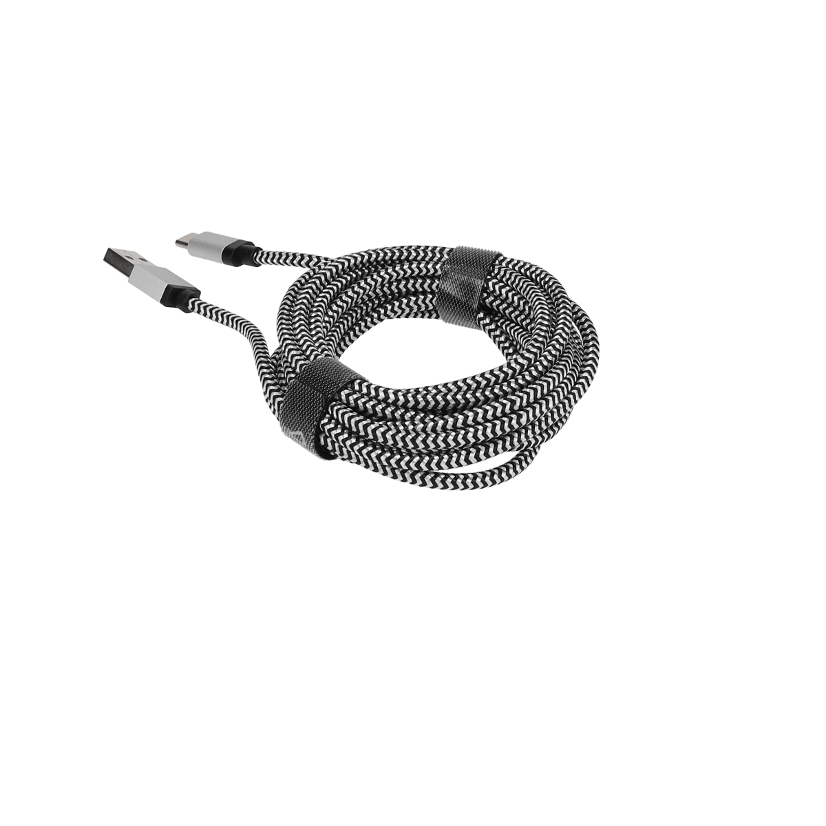 10 Ft. Braided Cable (USB-A to USB-C Cable)