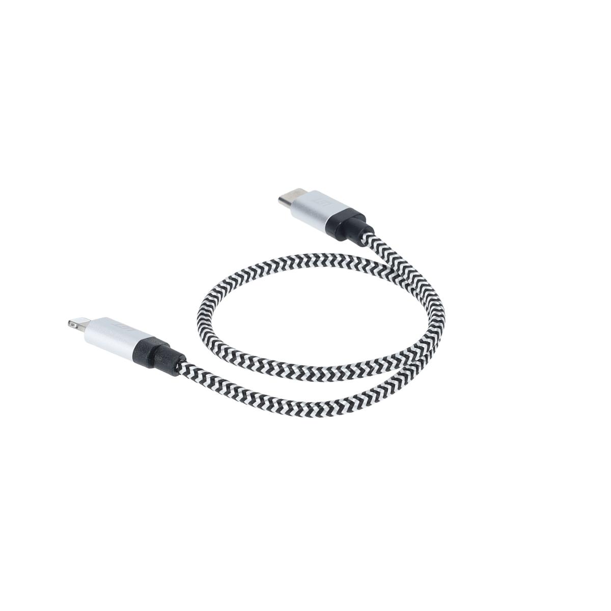 1 Ft. Braided Cable (USB-C to Lightning Cable)
