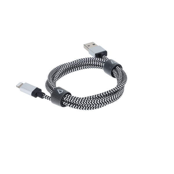 4 Ft. Braided Cable (USB-A to Lightning Cable)