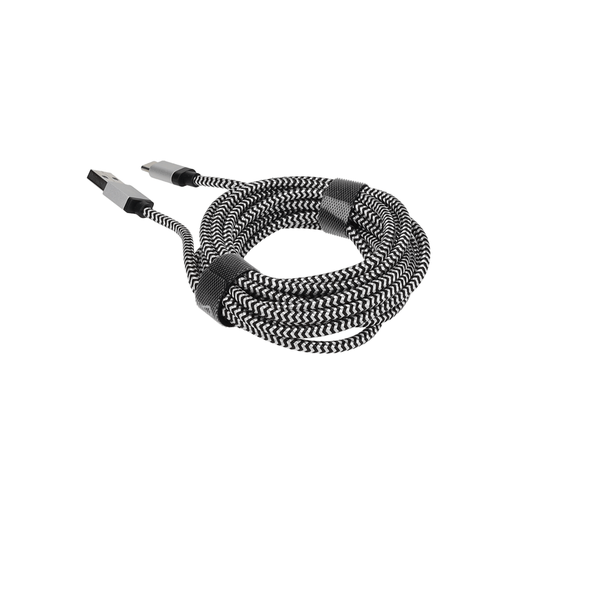 10 Ft. Braided Cable (USB-A to USB-C Cable)