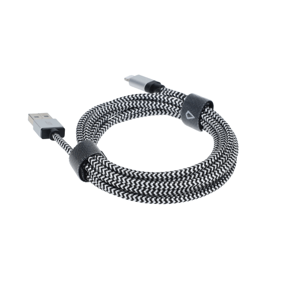 7 Ft. Braided Cable (USB-A to Lightning Cable)