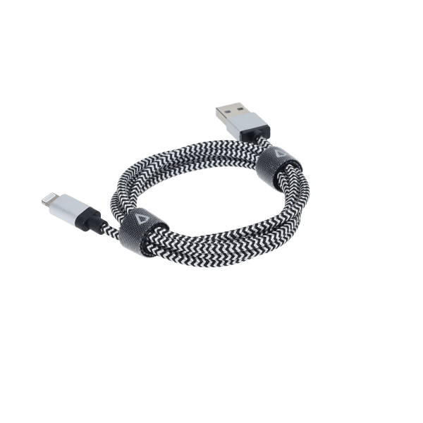 4 Ft. Braided Cable (USB-A to Lightning Cable)