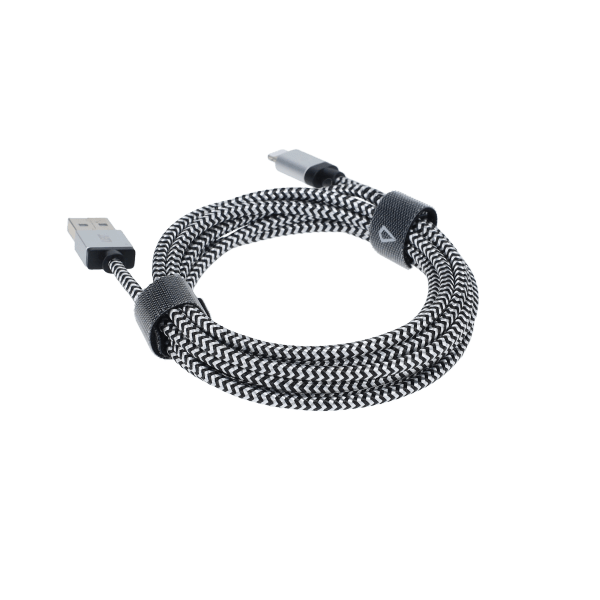 7 Ft. Braided Cable (USB-A to Lightning Cable)