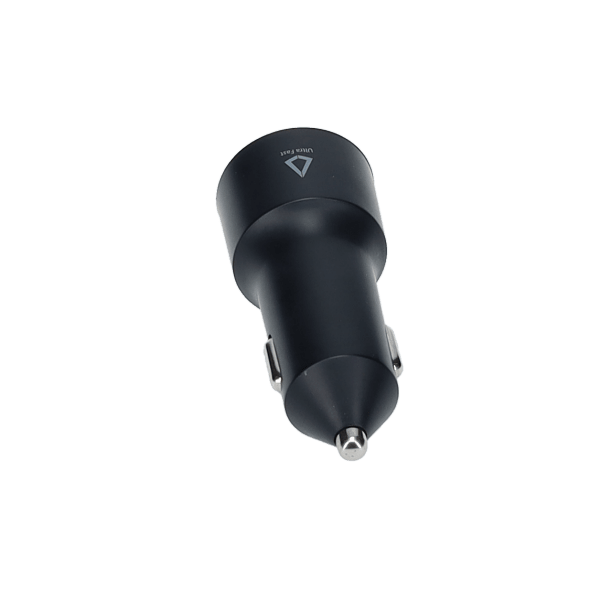20W Dual Port Car Charger with 4ft Cable (USB-C to C)