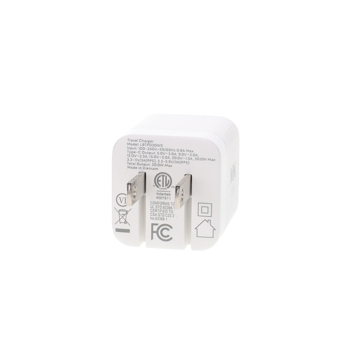 30W GaN PD Wall Charger (MiNi)