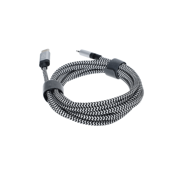 7 Ft. Braided Cable (USB-C to Lightning Cable)