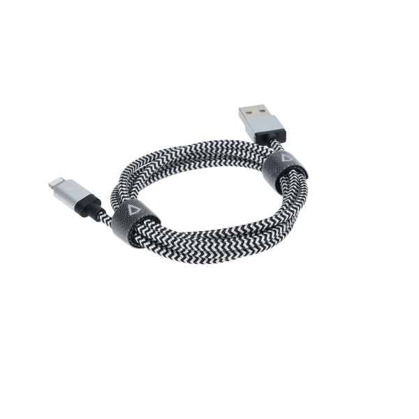 4 Ft. Braided Cable (USB-A to Lightning Cable)