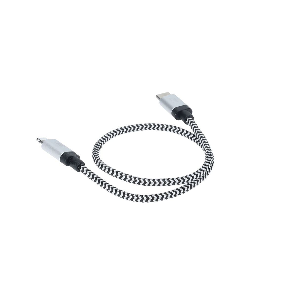 1 ft Braided Cable (USB-C to Lightning Cable)