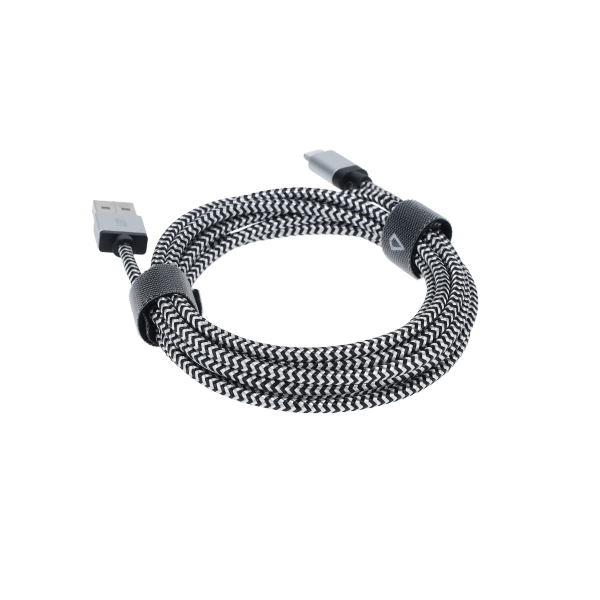 7 Ft. Braided Cable (USB-A to Lightning Cable)