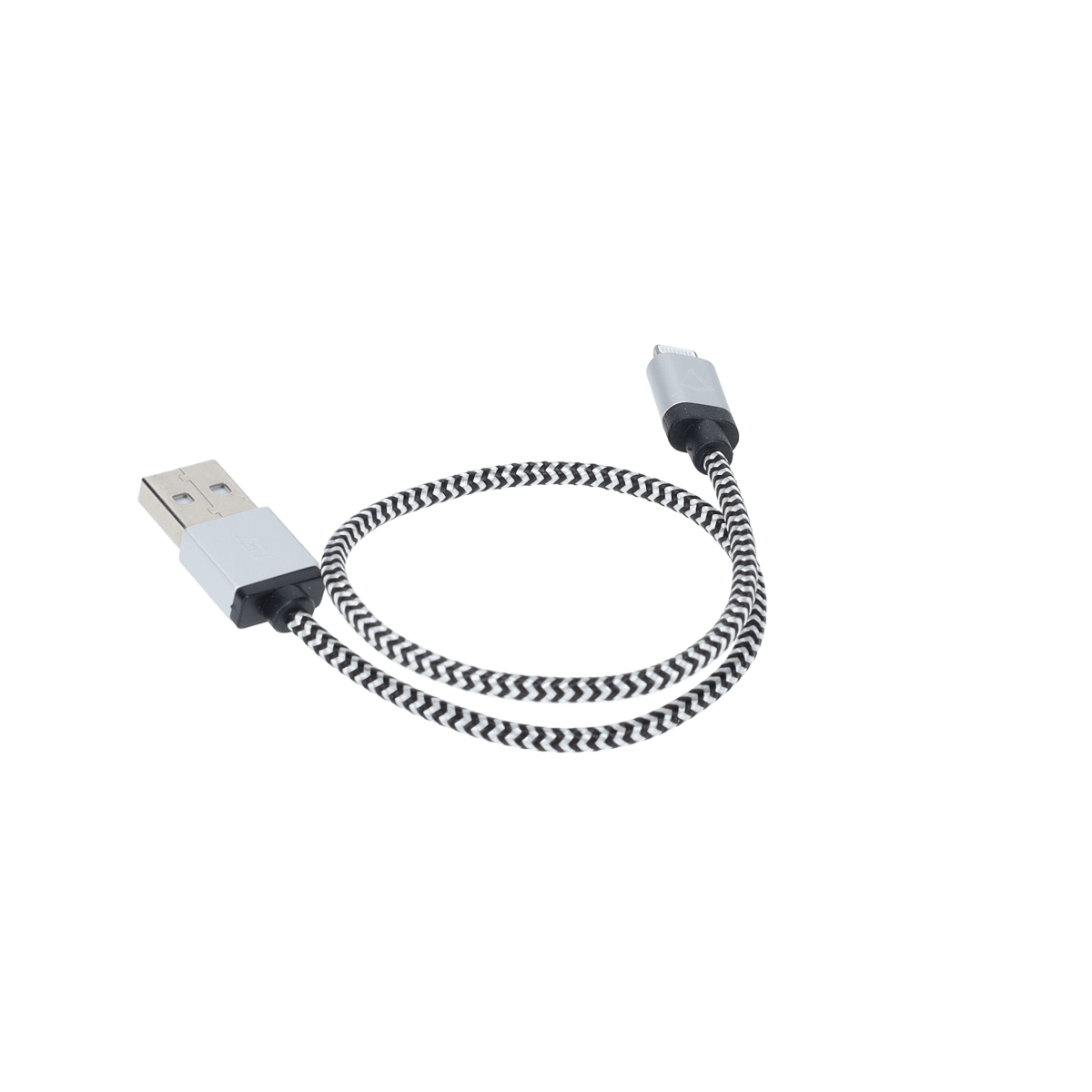 1 ft Braided Cable (USB-A to Lightning Cable)