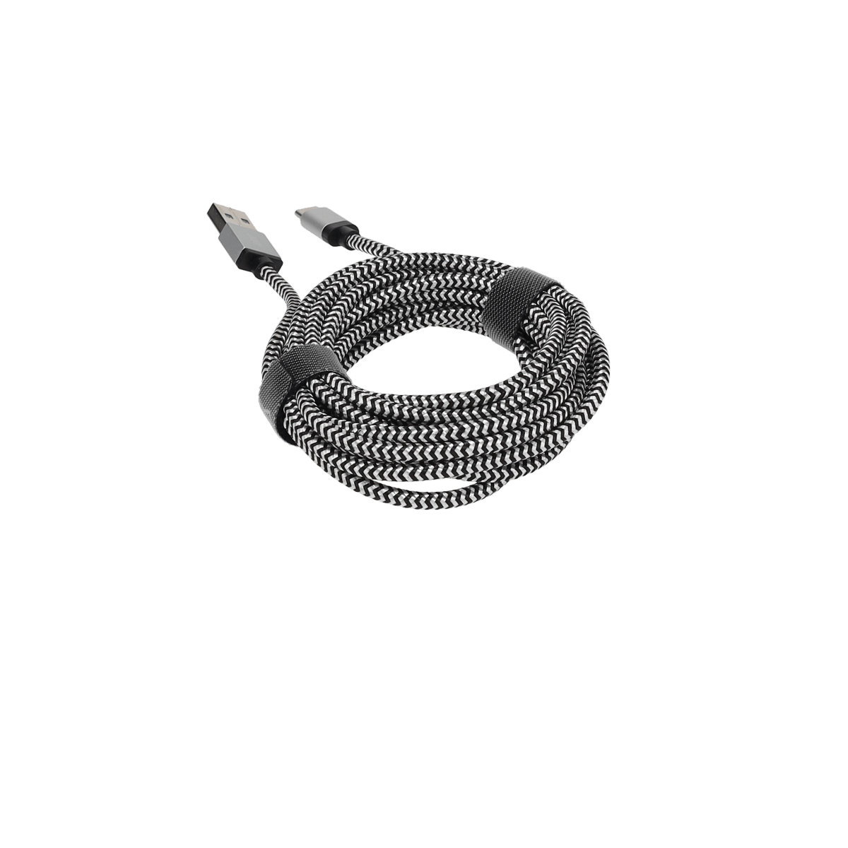 10 Ft. Braided Cable (USB-A to USB-C Cable)