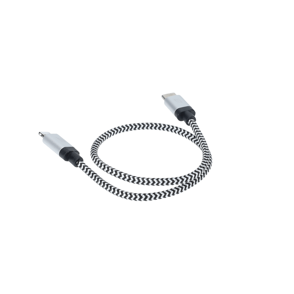 1 ft Braided Cable (USB-C to Lightning Cable)