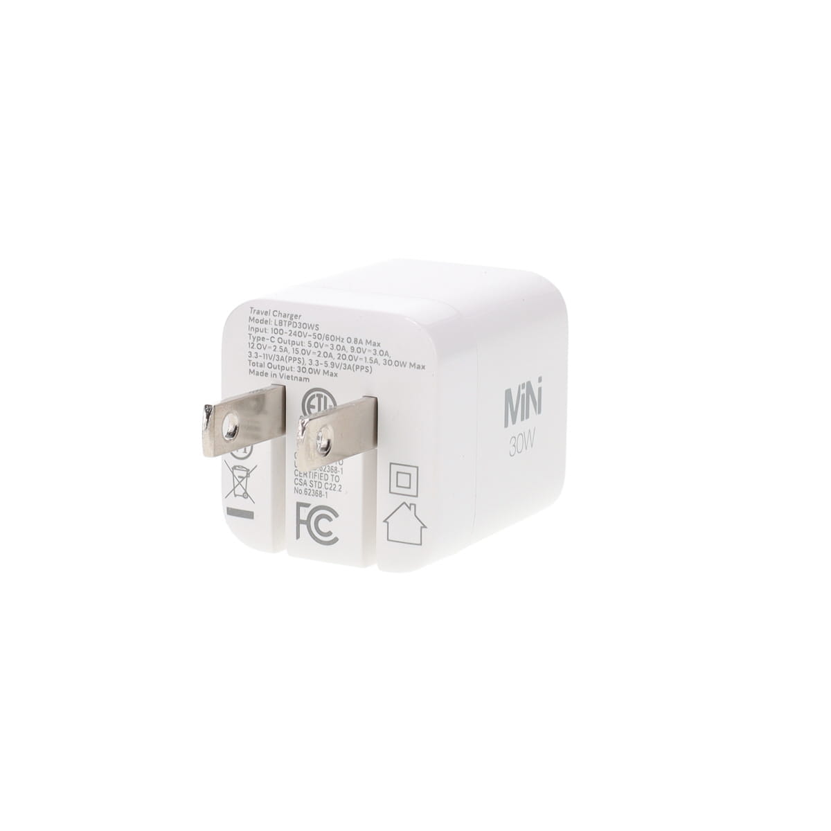 30W GaN PD Wall Charger (MiNi)