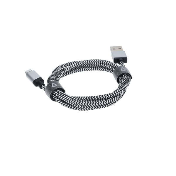 4 Ft. Braided Cable (USB-A to Lightning Cable)