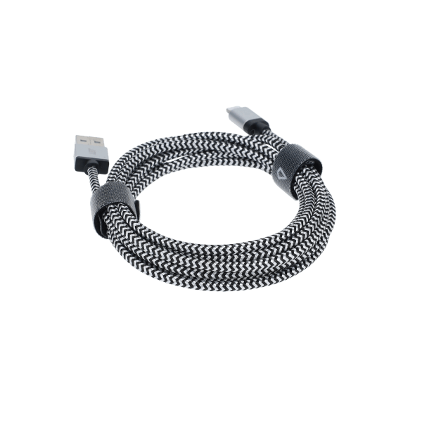 7 Ft. Braided Cable (USB-A to Lightning Cable)