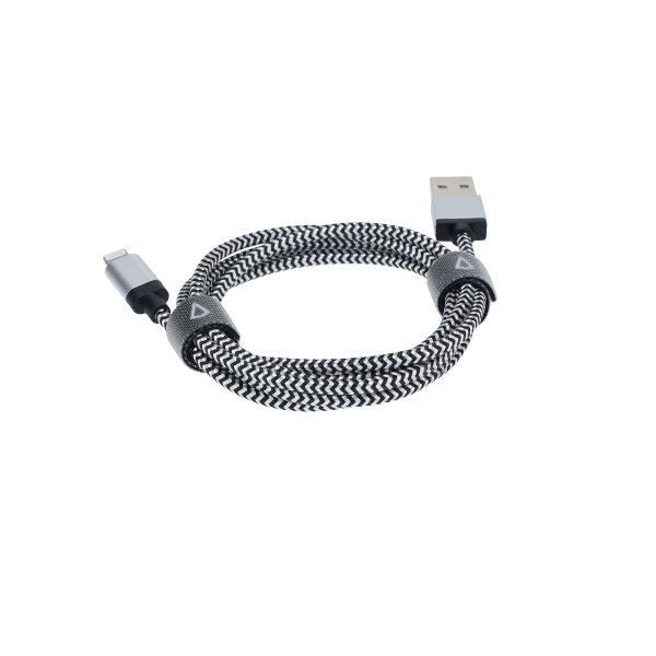 4 Ft. Braided Cable (USB-A to Lightning Cable)