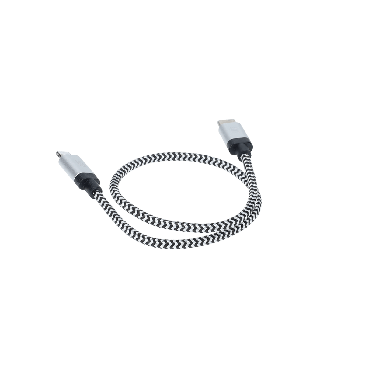 1 ft Braided Cable (USB-C to Lightning Cable)