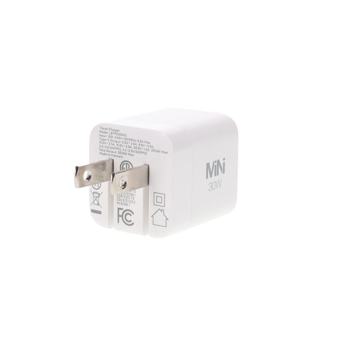 30W GaN PD Wall Charger (MiNi)