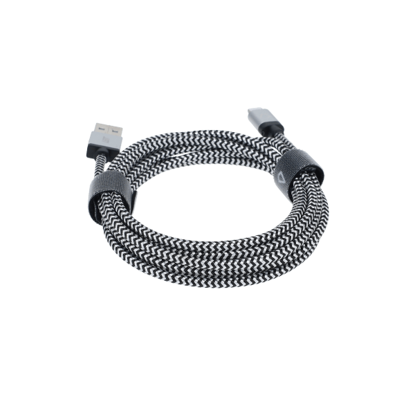 7 Ft. Braided Cable (USB-A to Lightning Cable)