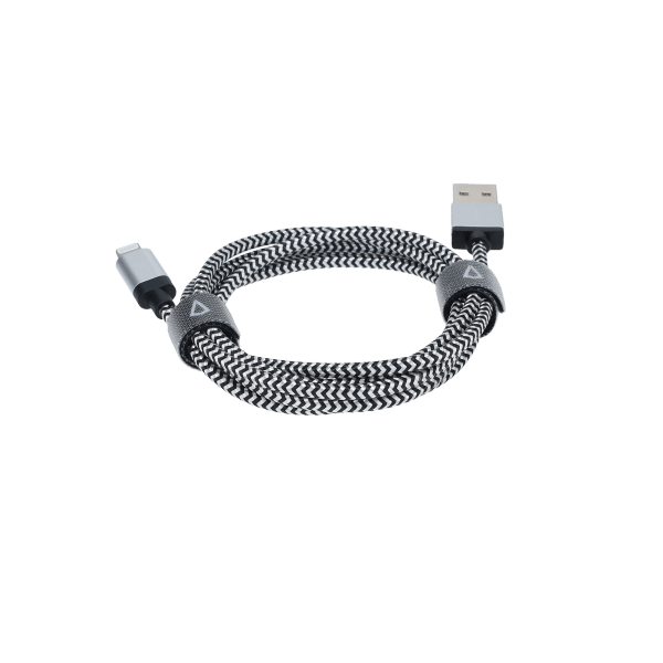 4 Ft. Braided Cable (USB-A to Lightning Cable)
