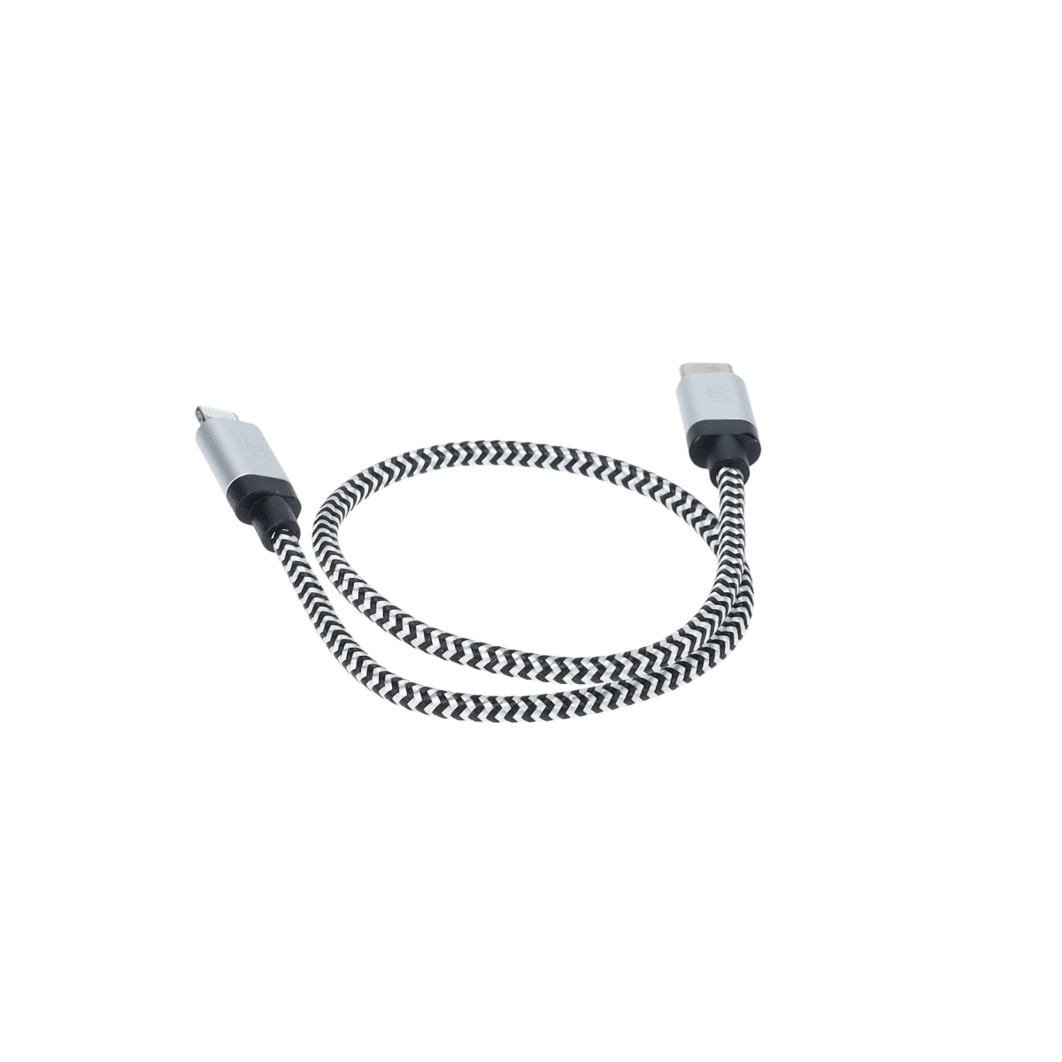 1 ft Braided Cable (USB-C to Lightning Cable)