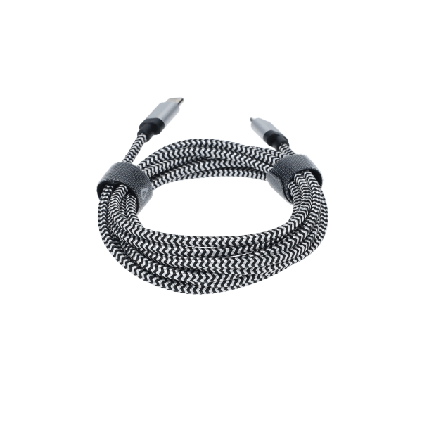 7 Ft. Braided Cable (USB-C to Lightning Cable)