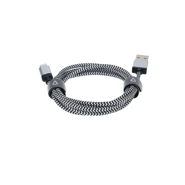 4 Ft. Braided Cable (USB-A to Lightning Cable)