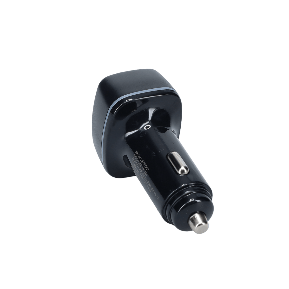 PD Car Charger with 2 extra USB-A ports (18W PD + 12W USB A)