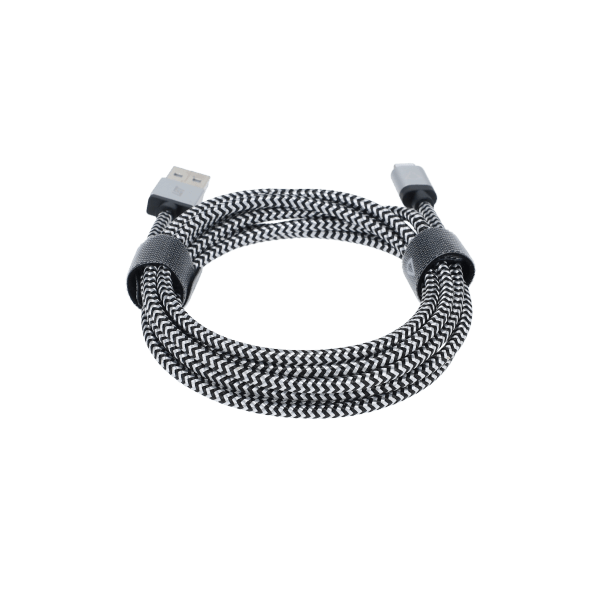 7 Ft. Braided Cable (USB-A to Lightning Cable)