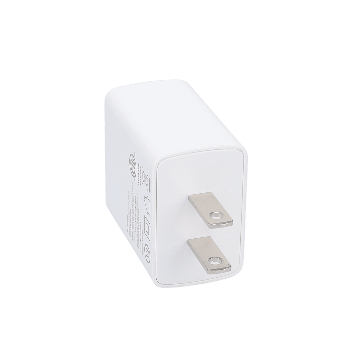 20W PD Wall Charger with 5 Ft Braided Cable (USB-C to USB-C)