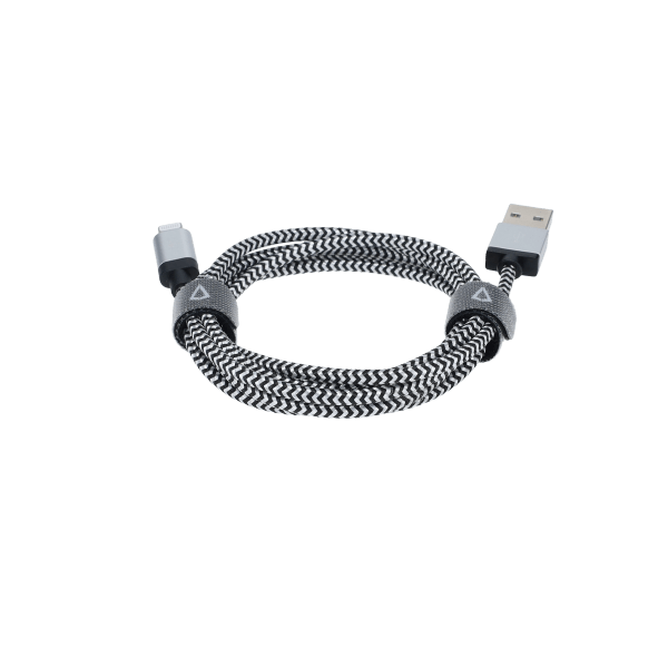 4 Ft. Braided Cable (USB-A to Lightning Cable)