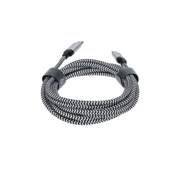 7 Ft. Braided Cable (USB-C to Lightning Cable)