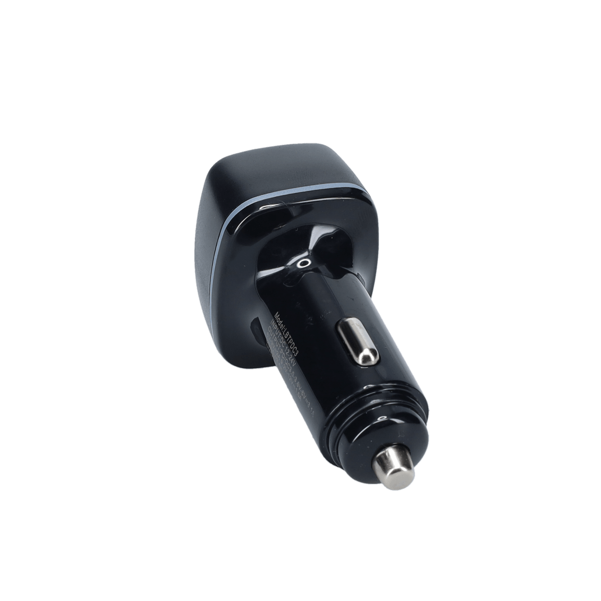 PD Car Charger with 2 extra USB-A ports (18W PD + 12W USB A)