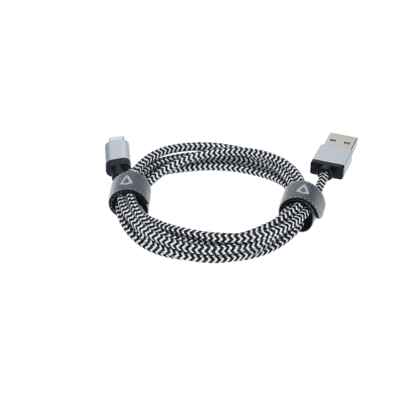 4 Ft. Braided Cable (USB-A to Lightning Cable)