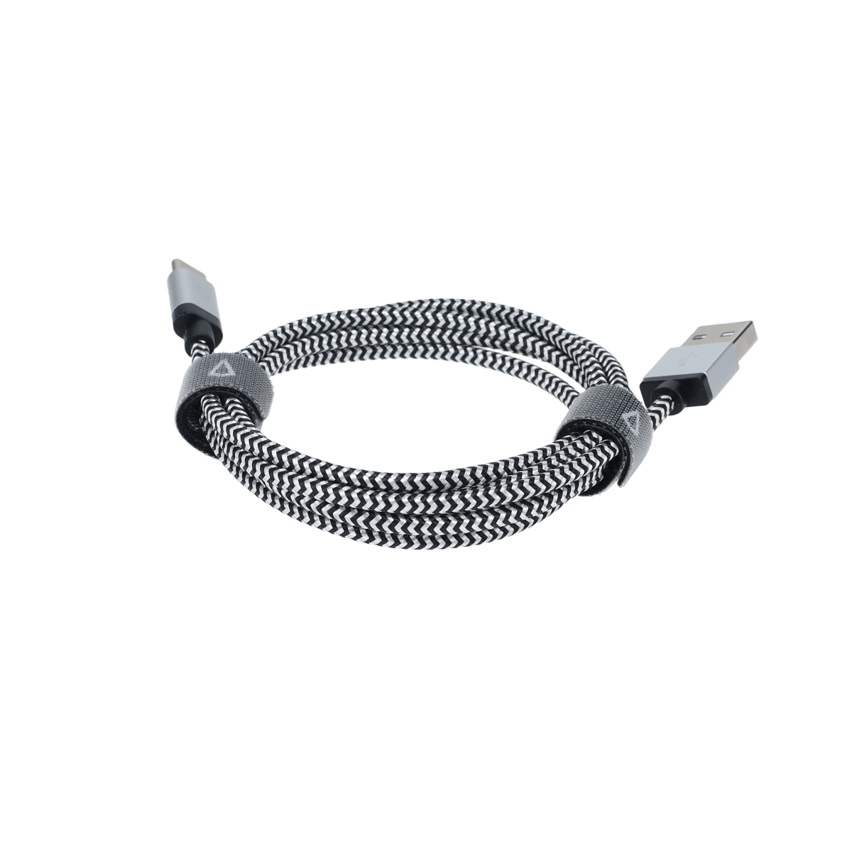 4 Ft. Braided Cable (USB-A to USB-C Cable)