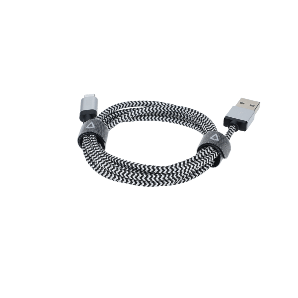 4 Ft. Braided Cable (USB-A to Lightning Cable)