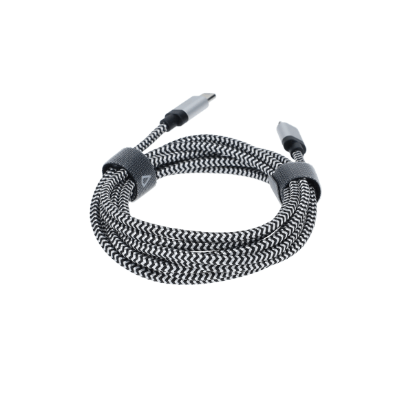 7 Ft. Braided Cable (USB-C to Lightning Cable)
